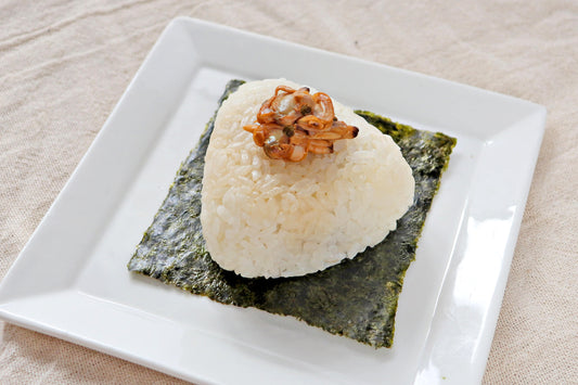 福岡県北九州市小倉北区 花かがみ 和の旨み!あっさり!あさり山椒おにぎりwanōmami!asarisansyōonigiri(冷凍)