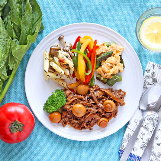 福岡県北九州市小倉北区 花かがみ 旨み極まる!牛肉のデミグラスソース煮込み弁当 gyūnikunodemigurasusōsunikomibentō(冷凍)