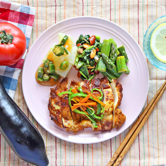 福岡県北九州市小倉北区 花かがみ スパイスが決め手!ケイジャンチキンkeizyantikinbentō(冷凍)