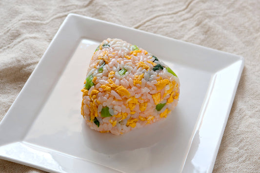 福岡県北九州市小倉北区 花かがみ 3色彩りおにぎり(明太・卵・小松菜)irodorionigiri(komatuna, mentai, tamago)(冷凍)