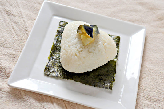 福岡県北九州市小倉北区 花かがみ さっぱりナスのワサビ漬けおにぎりnasunowasabidukeonigiri(冷凍)