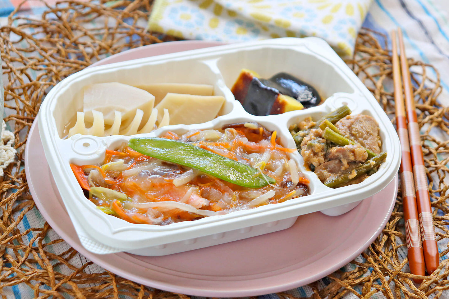 トロッと!鮭野菜あんかけ