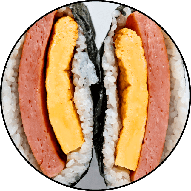 沖縄ソウルフード!スパムと卵焼きサンド(おにぎらず)